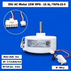 IDU AC Motor 15W RPG - 15 AL/YKFG-15-4 Indoor AC Motor – IDU Blower Fan