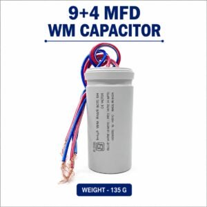 9+4 MFD WM Capacitor Washing Machine Motor Capacitor – MFD