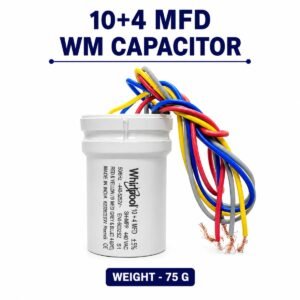 10+4 MFD WM Capacitor Washing Machine Motor Capacitor – MFD