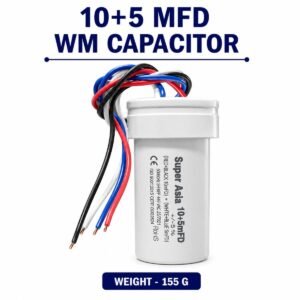 10+5 MFD WM Capacitor Washing Machine Motor Capacitor – MFD