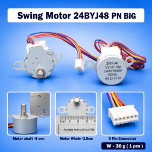 Swing Motor 24BYJ48 PN BIG AC Swing Motor – Louver Motor