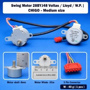 Swing Motor 28BYJ48 Voltas / Lloyd / W.P. | CHIGO - Medium size AC Swing Motor – Louver Motor