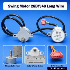Swing Motor 28BYJ48 Long Wire AC Swing Motor – Louver Motor
