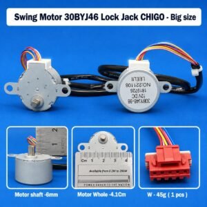 Swing Motor 30BYJ46 Lock Jack CHIGO - Big size AC Swing Motor – Louver Motor