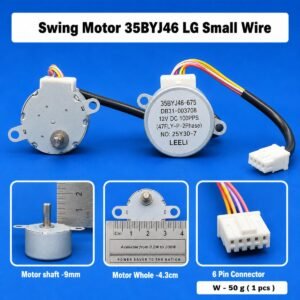 Swing Motor 35BYJ46 LG Small Wire AC Swing Motor – Louver Motor