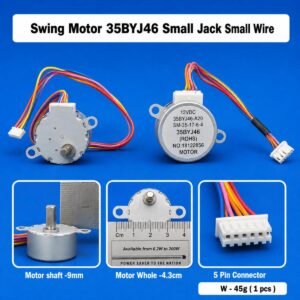Swing Motor 35BYJ46 Small Jack Small Wire AC Swing Motor – Louver Motor