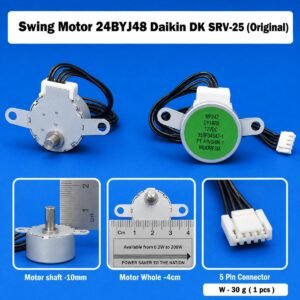 Swing Motor 24BYJ48 Daikin DK SRV-25 (Original) AC Swing Motor – Louver Motor