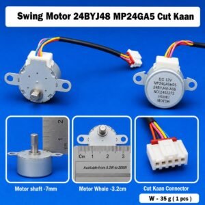 Swing Motor 24BYJ48 MP24GA5 Cut Kaan AC Swing Motor – Louver Motor