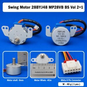 Swing Motor 28BYJ48 MP28VB BS Vol 2+1 AC Swing Motor – Louver Motor