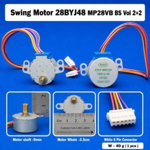 Swing Motor 28BYJ48 MP28VB BS Vol 2+2 AC Swing Motor – Louver Motor
