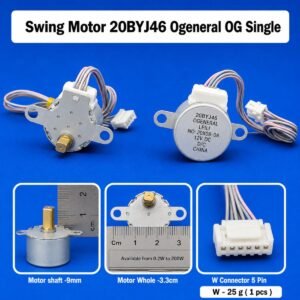 Swing Motor 20BYJ46 Ogeneral OG Single AC Swing Motor – Louver Motor