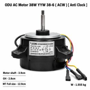 ODU AC Motor 38W YYW 38-6 ( ACW ) Anti Clock ] Outdoor AC Fan Motor – ODU