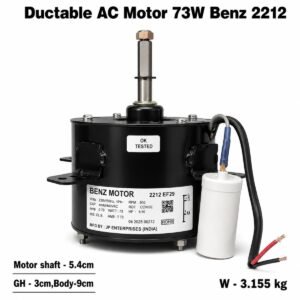 Ductable AC Motor 73W Benz 2212 Outdoor AC Fan Motor – ODU
