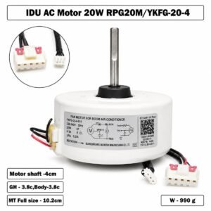 IDU AC Motor 20W RPG20M/YKFG-20-4 Indoor AC Motor – IDU Blower Fan