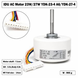 IDU AC Motor 23W / 27W YDK-23-4 A6 / YDK-27-4 Indoor AC Motor – IDU Blower Fan