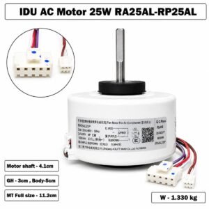 IDU AC Motor 25W RA25AL-RP25AL Indoor AC Motor – IDU Blower Fan