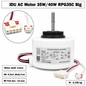 IDU AC Motor 35W/40W RPG35C Big Indoor AC Motor – IDU Blower Fan