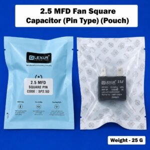 2.5 MFD Square Capacitor for AC Fan