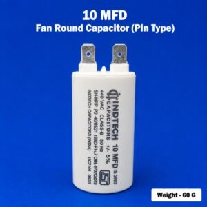 10 MFD Round Capacitor for AC Fan