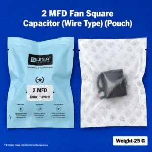 Fan Capacitor 2 MFD – Square Type