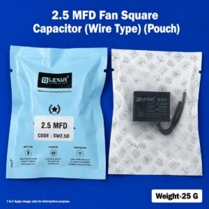 Square Type 2.5 MFD Fan Capacitor