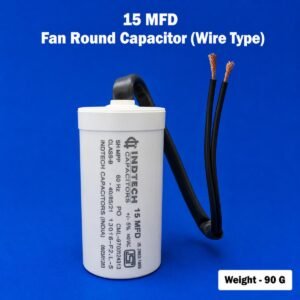 Round Type 15 MFD Fan Capacitor