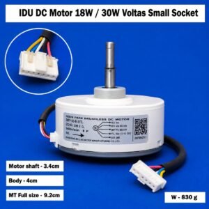 IDU DC Motor 18W / 30W Voltas Small Socket IDU DC Motor – Indoor AC Blower Fan